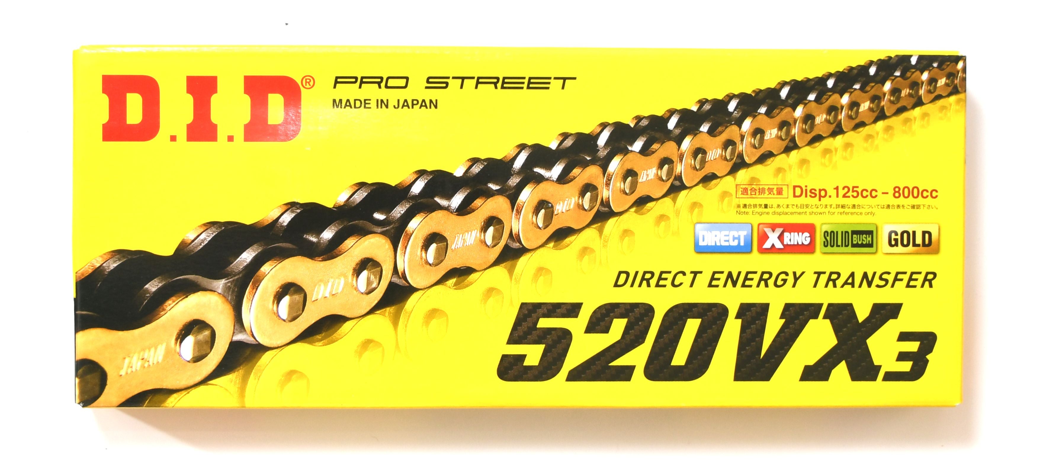 WSC Performance, 520 Pitch 108 Link Chain - Choose Your Chain