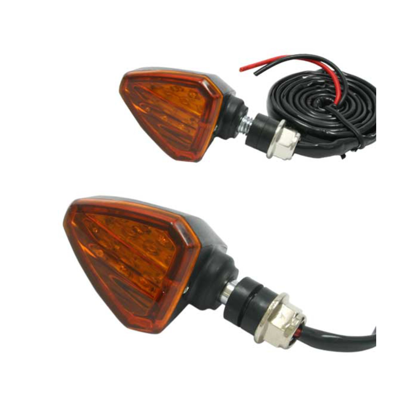 DRC, DRC 601 LED FLASHER 12V ORANGE 2PCS